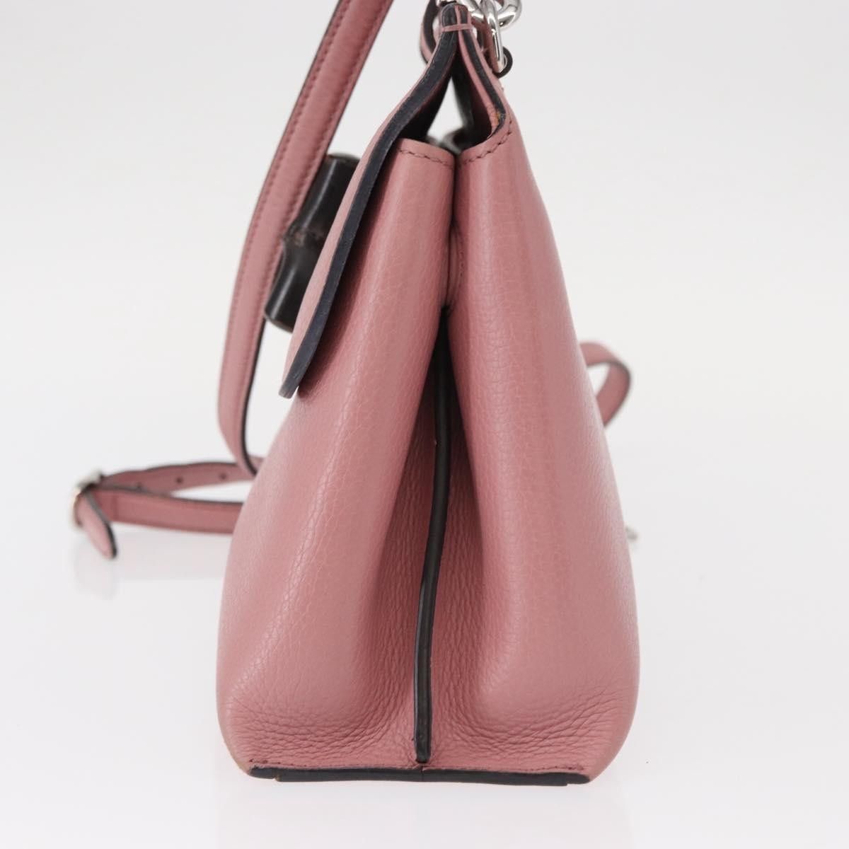 Gucci Gucci Bamboo Daily Top Handle Leather Size ONE SIZE - 3 Thumbnail
