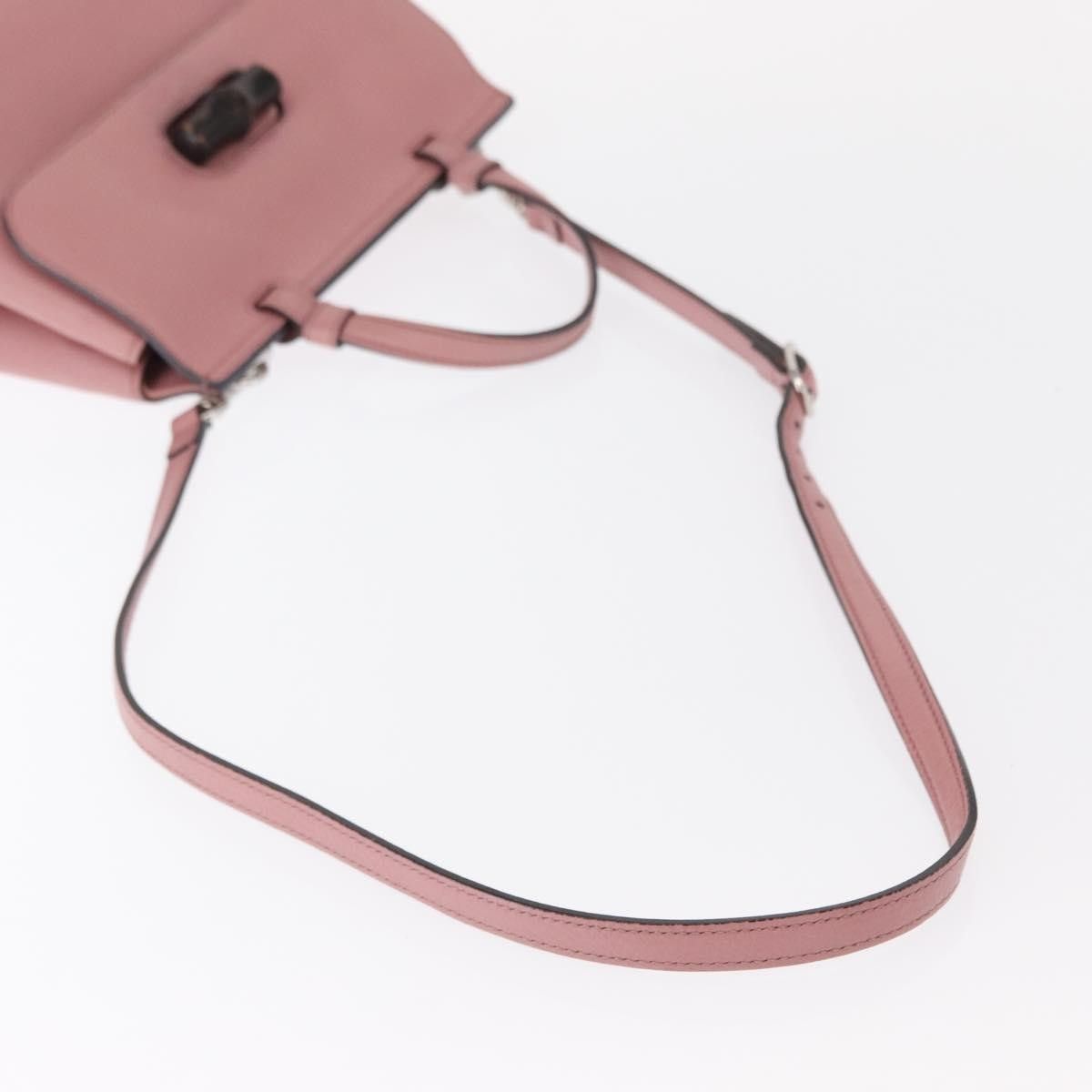 Gucci Gucci Bamboo Daily Top Handle Leather Size ONE SIZE - 8 Thumbnail