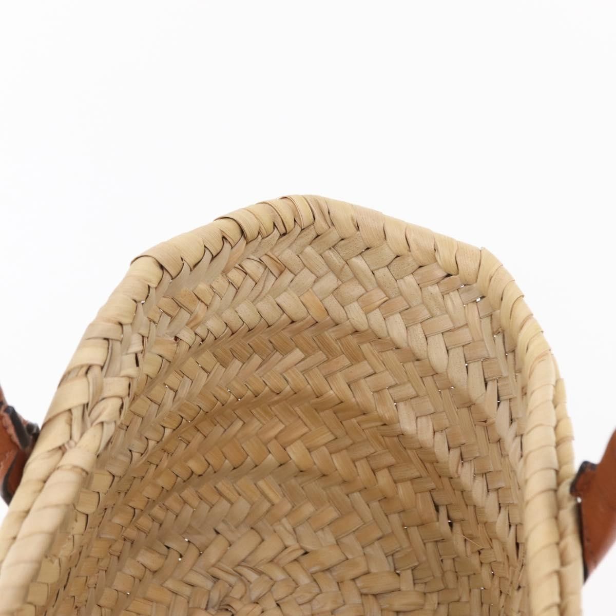 Chloe Chloe Marcie Basket Bag Raffia and Leather Size ONE SIZE - 19 Thumbnail