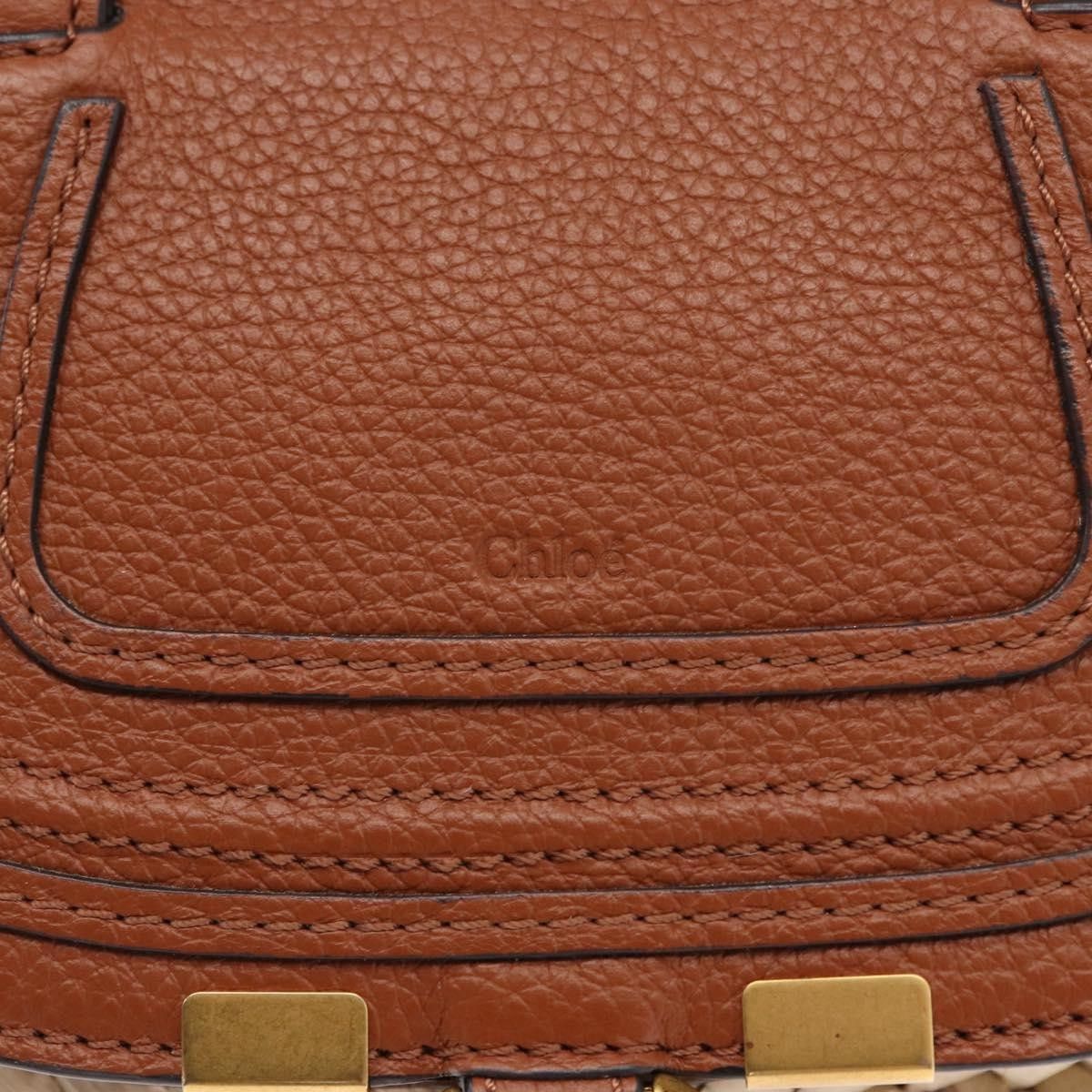 Chloe Chloe Marcie Basket Bag Raffia and Leather Size ONE SIZE - 6 Thumbnail