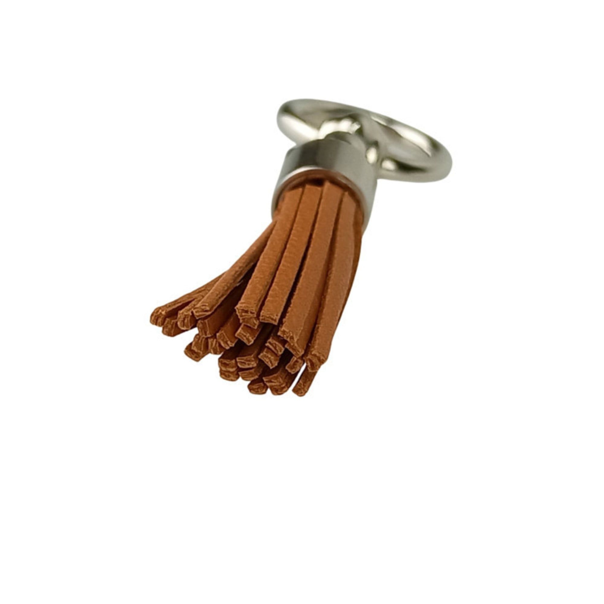 Hermes HERMES Scarf Ring "Cel Le Pompon" Marron Arzan Anieumilo Women's Twilly Size ONE SIZE - 5 Thumbnail