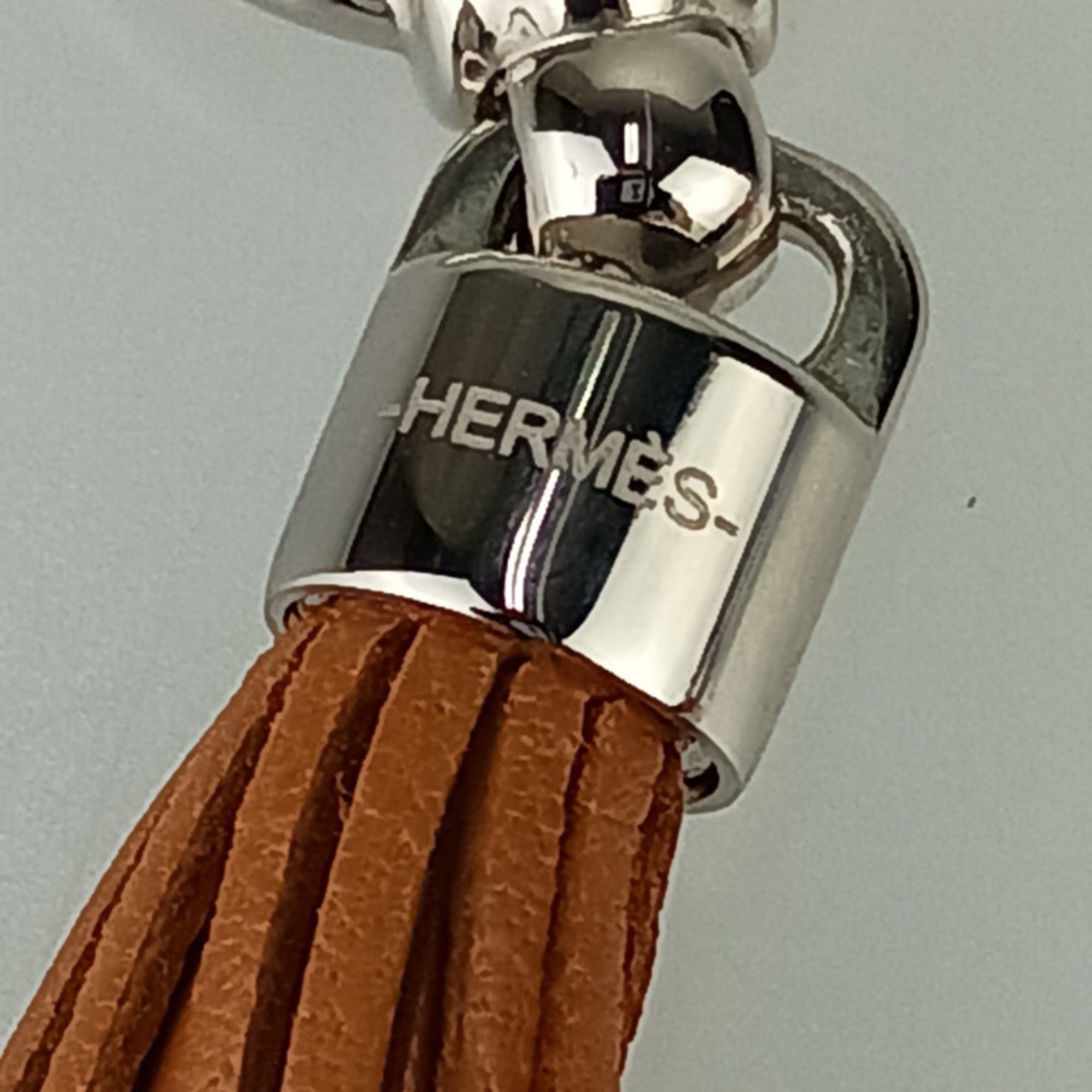 Hermes HERMES Scarf Ring "Cel Le Pompon" Marron Arzan Anieumilo Women's Twilly Size ONE SIZE - 6 Thumbnail
