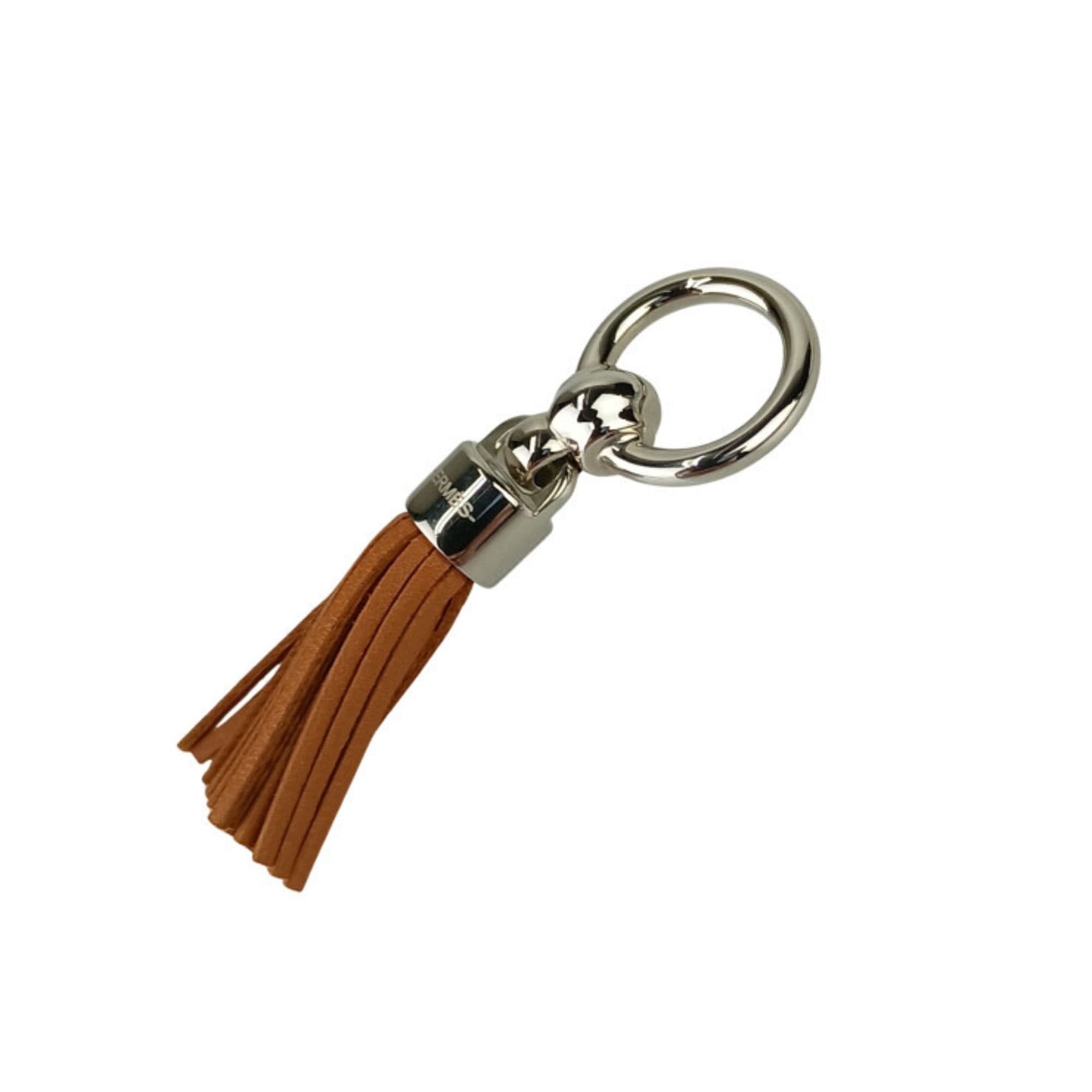 Hermes HERMES Scarf Ring "Cel Le Pompon" Marron Arzan Anieumilo Women's Twilly Size ONE SIZE - 2 Thumbnail
