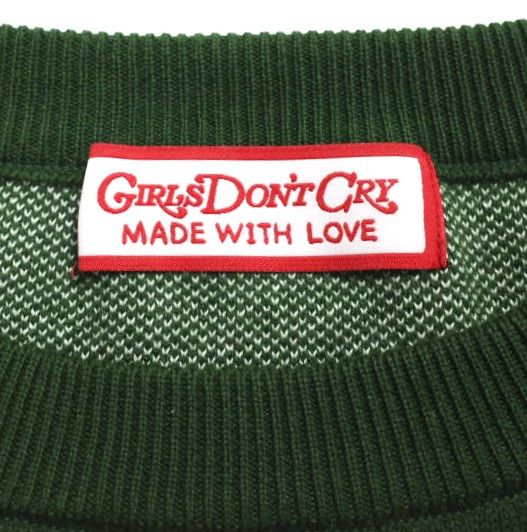 Other Other Girls Don't Cry Angel Knit Cotton Sweater Cotton Tops DUTY FREE for USA Size ONE SIZE - 3 Thumbnail