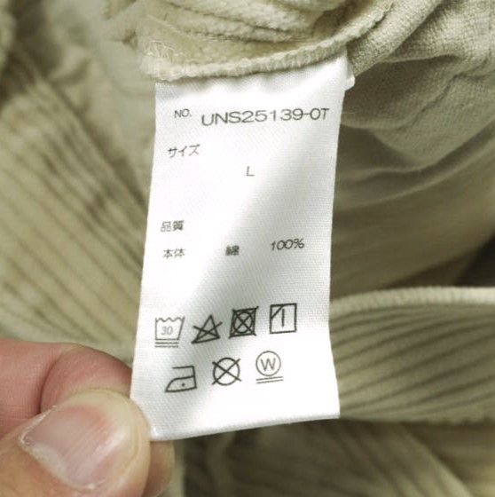 Other Other Danke Schon CORDUROY Coveralls Cotton Outerwear UNS25139-OT DUTY FREE for USA Size ONE SIZE - 7 Thumbnail