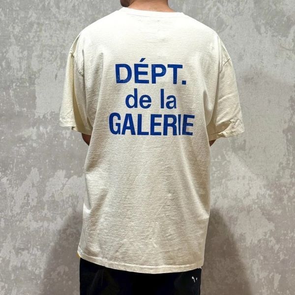 Other Other GALLERY DEPT. FRENCH TEE Cotton T-shirt Cotton T-Shirts GD25S-FT-1000-CB-XL DUTY FREE for USA Size ONE SIZE - 3 Thumbnail