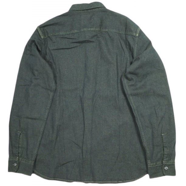Ralph Lauren Ralph Lauren RRL Indigo Denim Cotton Linen Shirt Denim Tops 782959630001 DUTY FREE for USA Size ONE SIZE - 2 Thumbnail