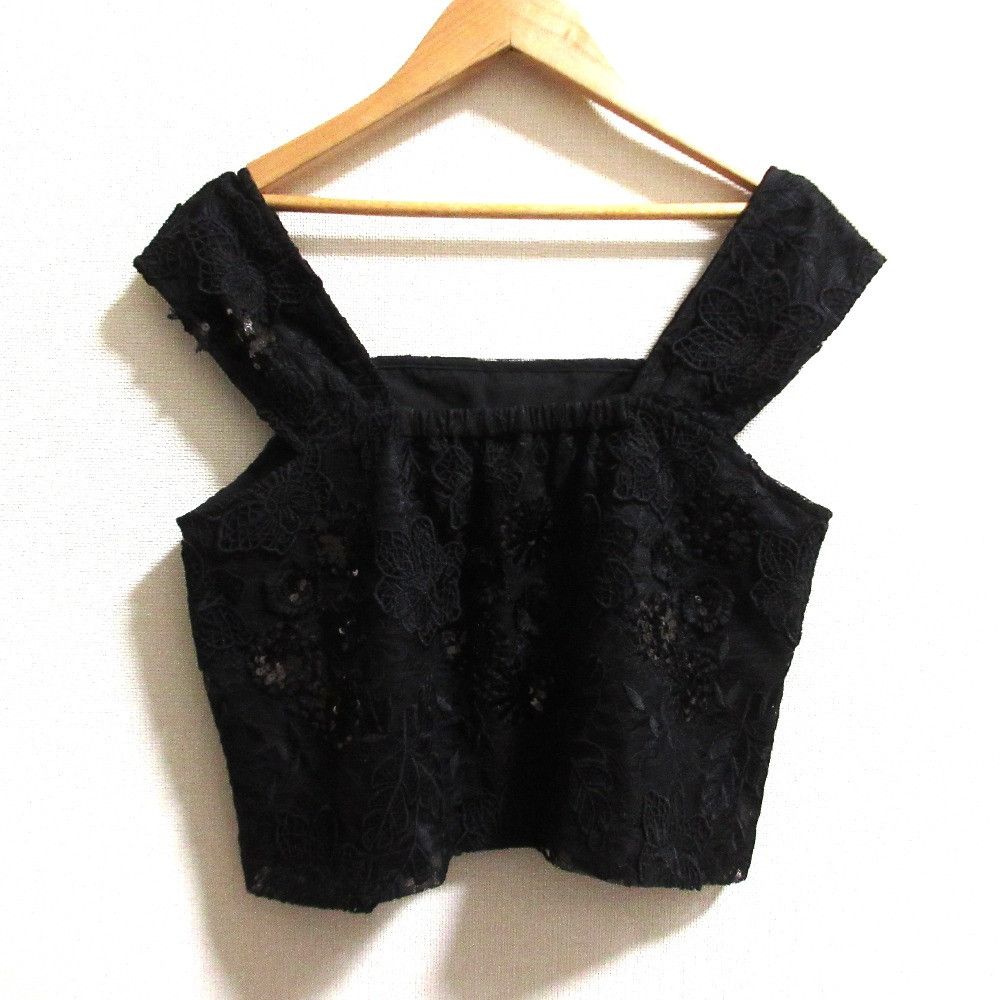 Other Other Diagram Embroidered Tulle Tank Top Others Tops 0325341329 DUTY FREE for USA Size ONE SIZE - 3 Thumbnail