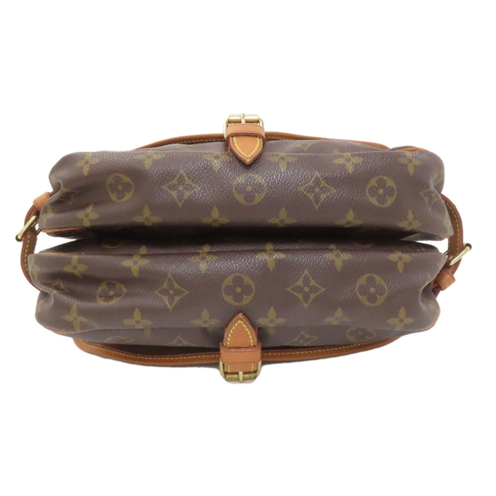 Louis Vuitton Louis Vuitton M40710 Saumur MM Shoulder Bag Monogram Canvas Women's LOUIS VUITTON Size ONE SIZE - 4 Thumbnail