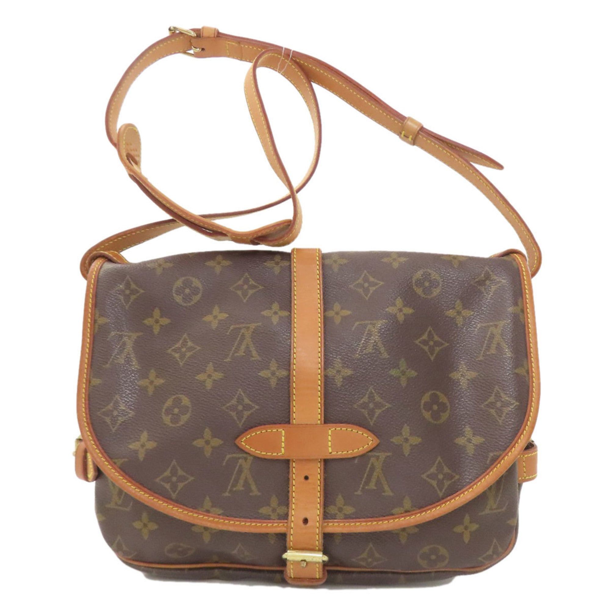 Louis Vuitton Louis Vuitton M40710 Saumur MM Shoulder Bag Monogram Canvas Women's LOUIS VUITTON Size ONE SIZE - 2 Thumbnail