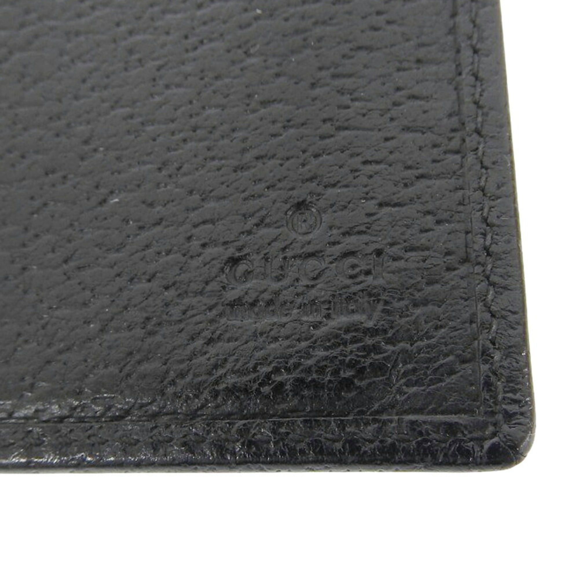 Gucci Gucci GG Canvas Double Wallet 131888 2149 Black Size ONE SIZE - 10 Thumbnail