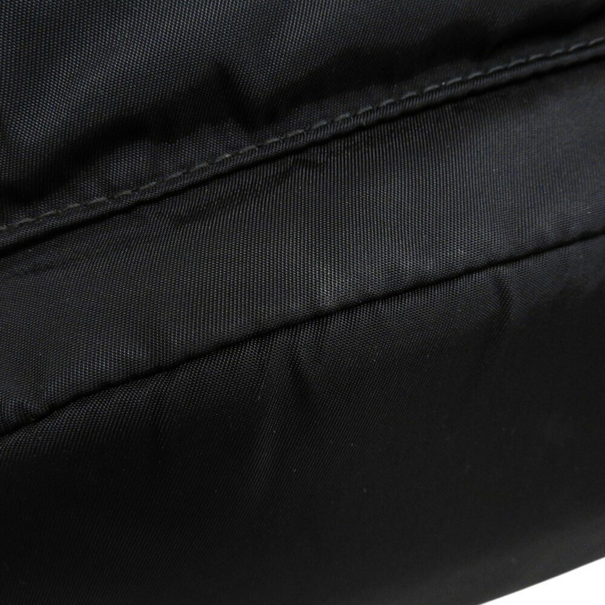 Prada Prada 2VZ034 Backpack in Black Nylon with Triangular Plate Size ONE SIZE - 5 Thumbnail