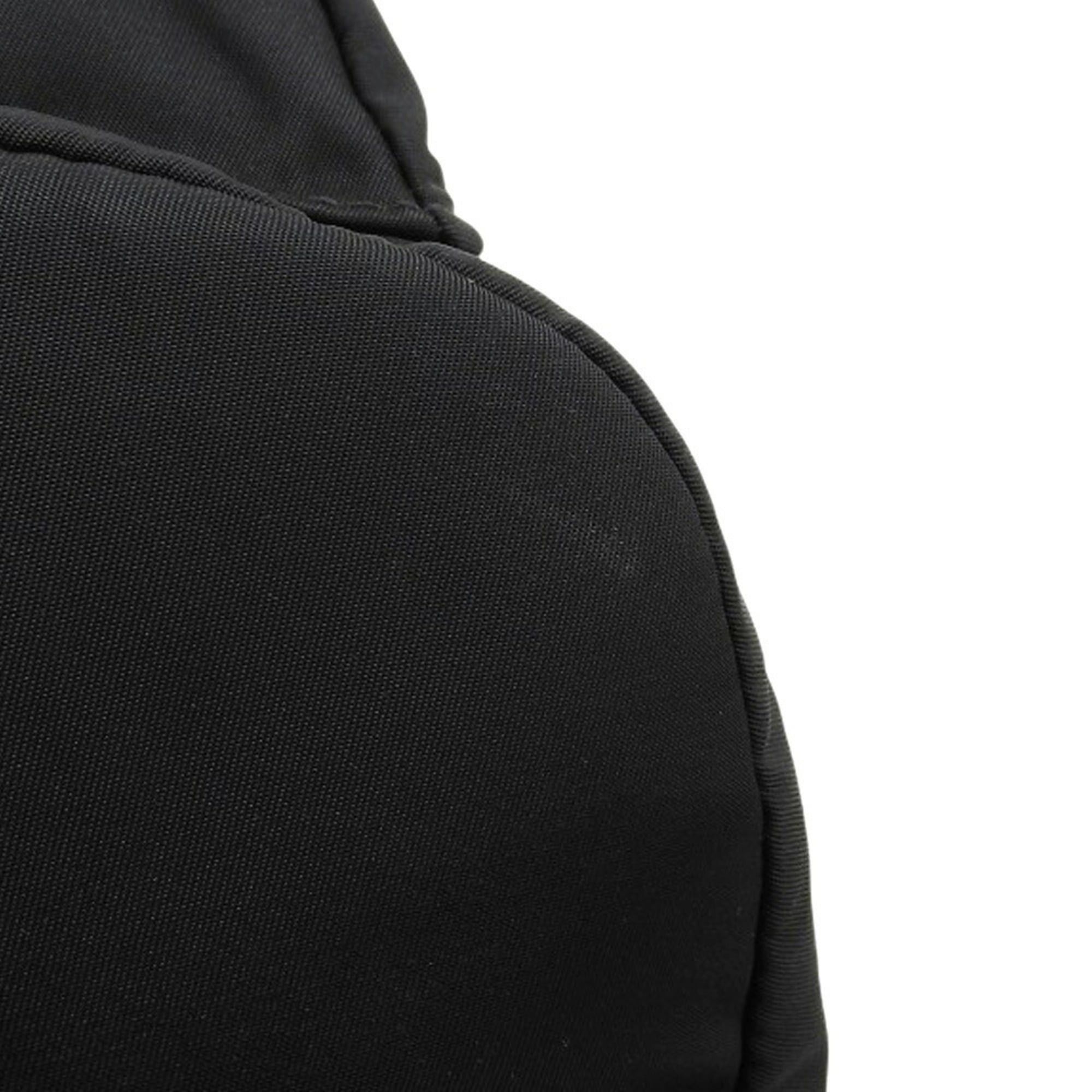 Prada Prada 2VZ034 Backpack in Black Nylon with Triangular Plate Size ONE SIZE - 4 Thumbnail