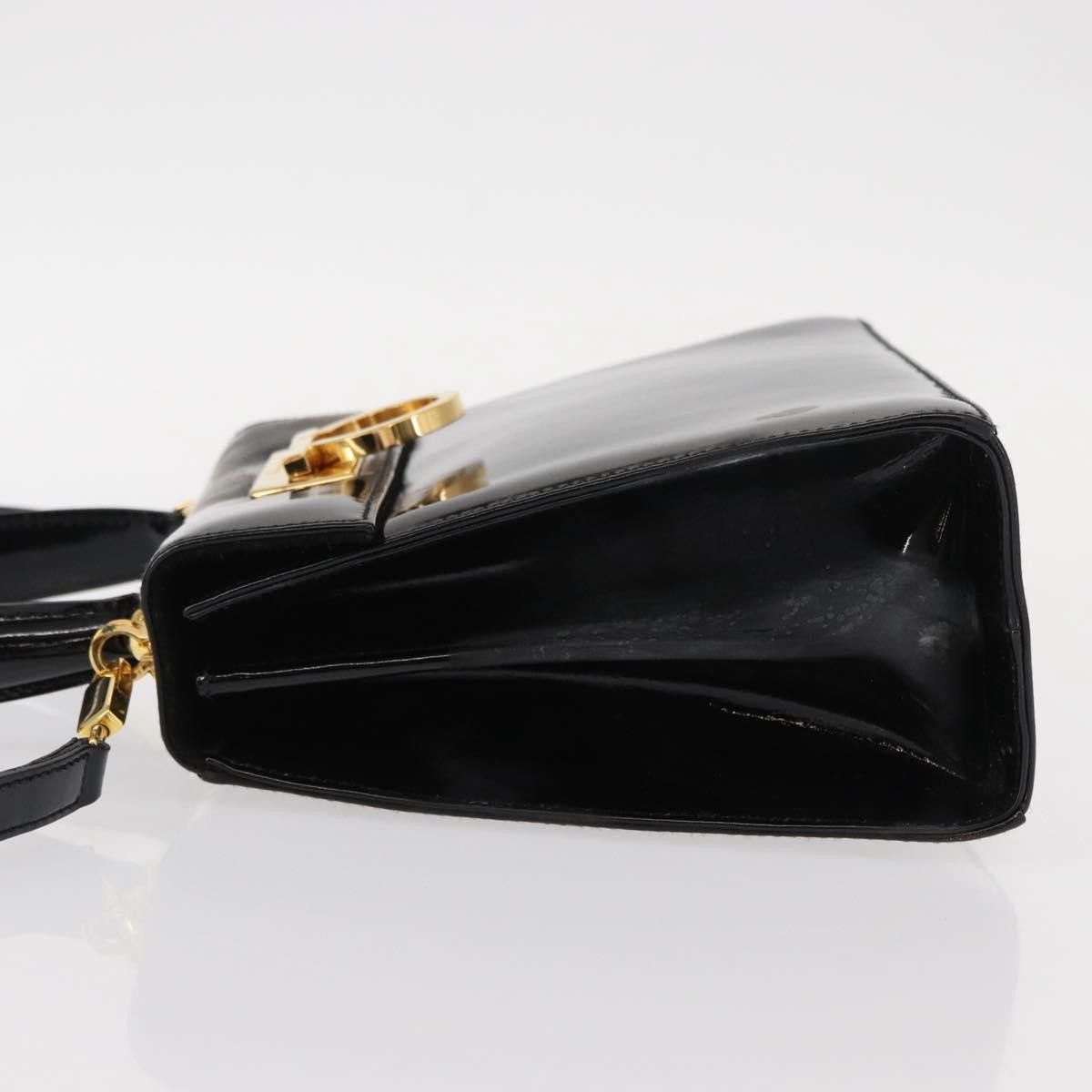 Salvatore Ferragamo Salvatore Ferragamo Gancini handbag Patent leather Size ONE SIZE - 4 Thumbnail
