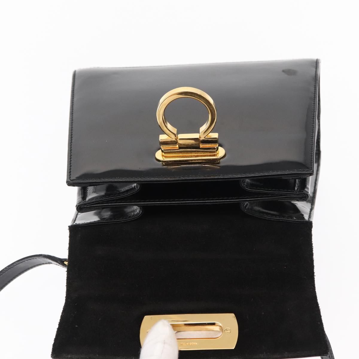 Salvatore Ferragamo Salvatore Ferragamo Gancini handbag Patent leather Size ONE SIZE - 22 Thumbnail