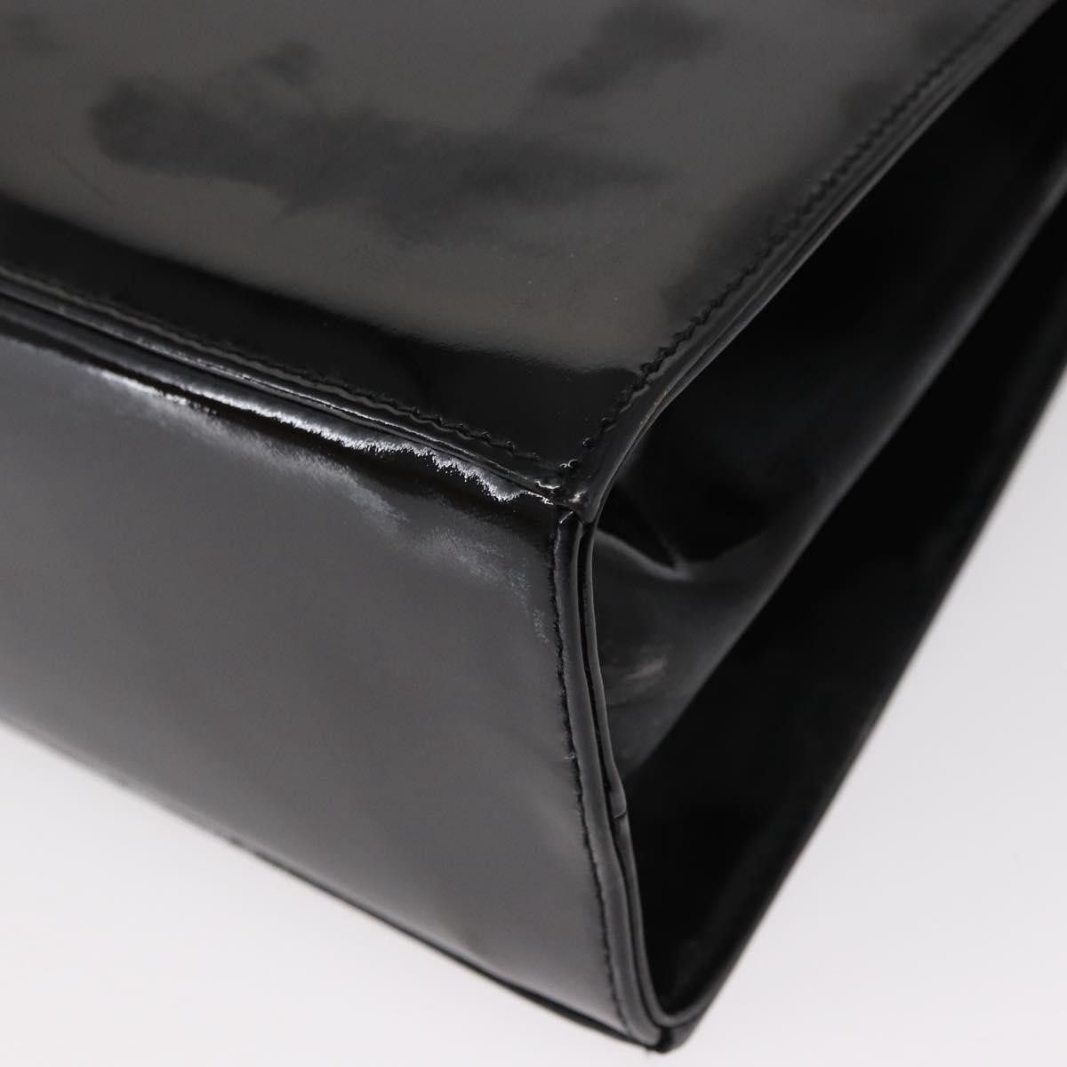 Salvatore Ferragamo Salvatore Ferragamo Gancini handbag Patent leather Size ONE SIZE - 8 Thumbnail