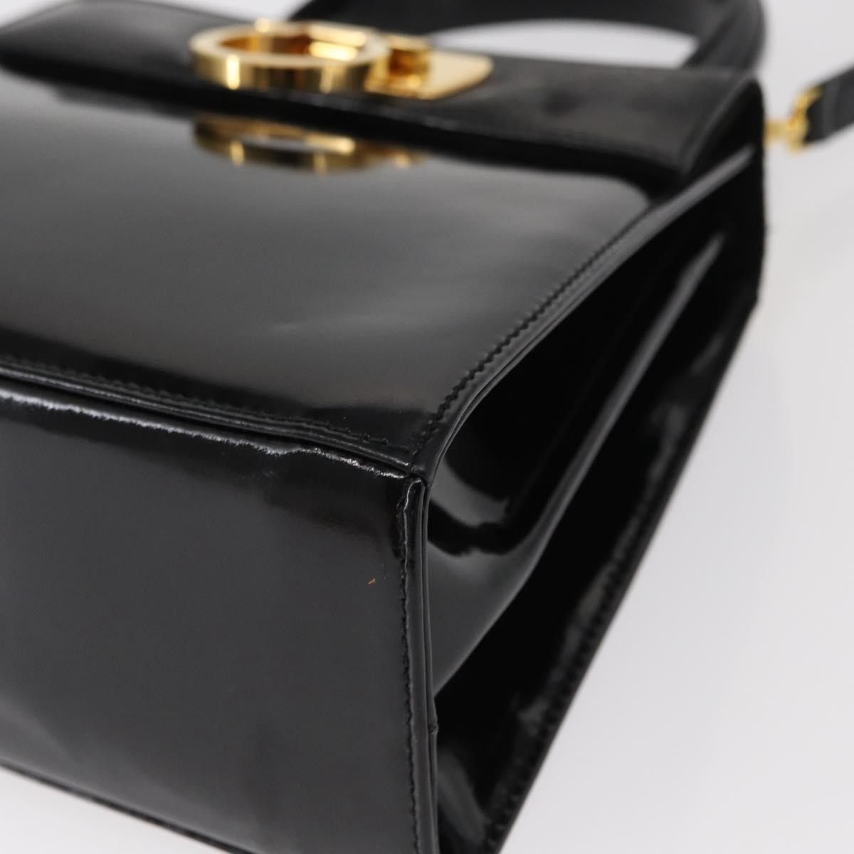 Salvatore Ferragamo Salvatore Ferragamo Gancini handbag Patent leather Size ONE SIZE - 11 Thumbnail