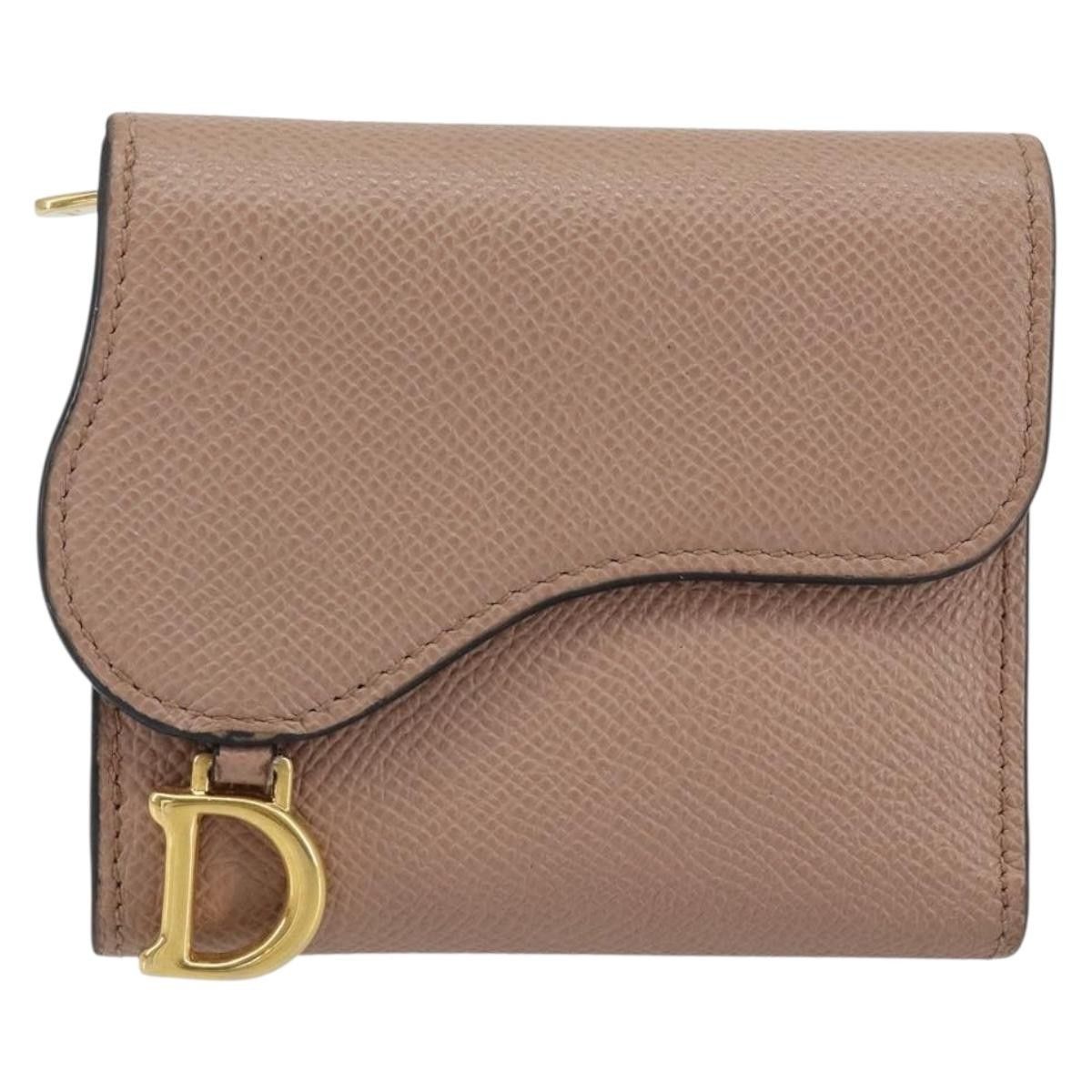 Dior Christian Dior Saddle Lotus Wallet Leather Size ONE SIZE - 23 Thumbnail
