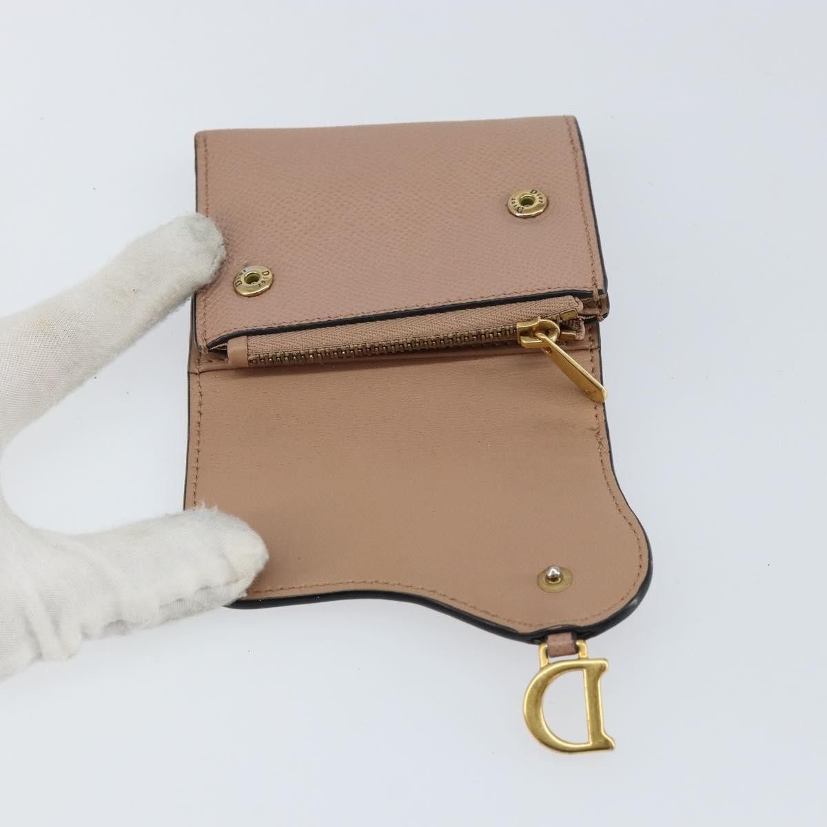 Dior Christian Dior Saddle Lotus Wallet Leather Size ONE SIZE - 5 Thumbnail