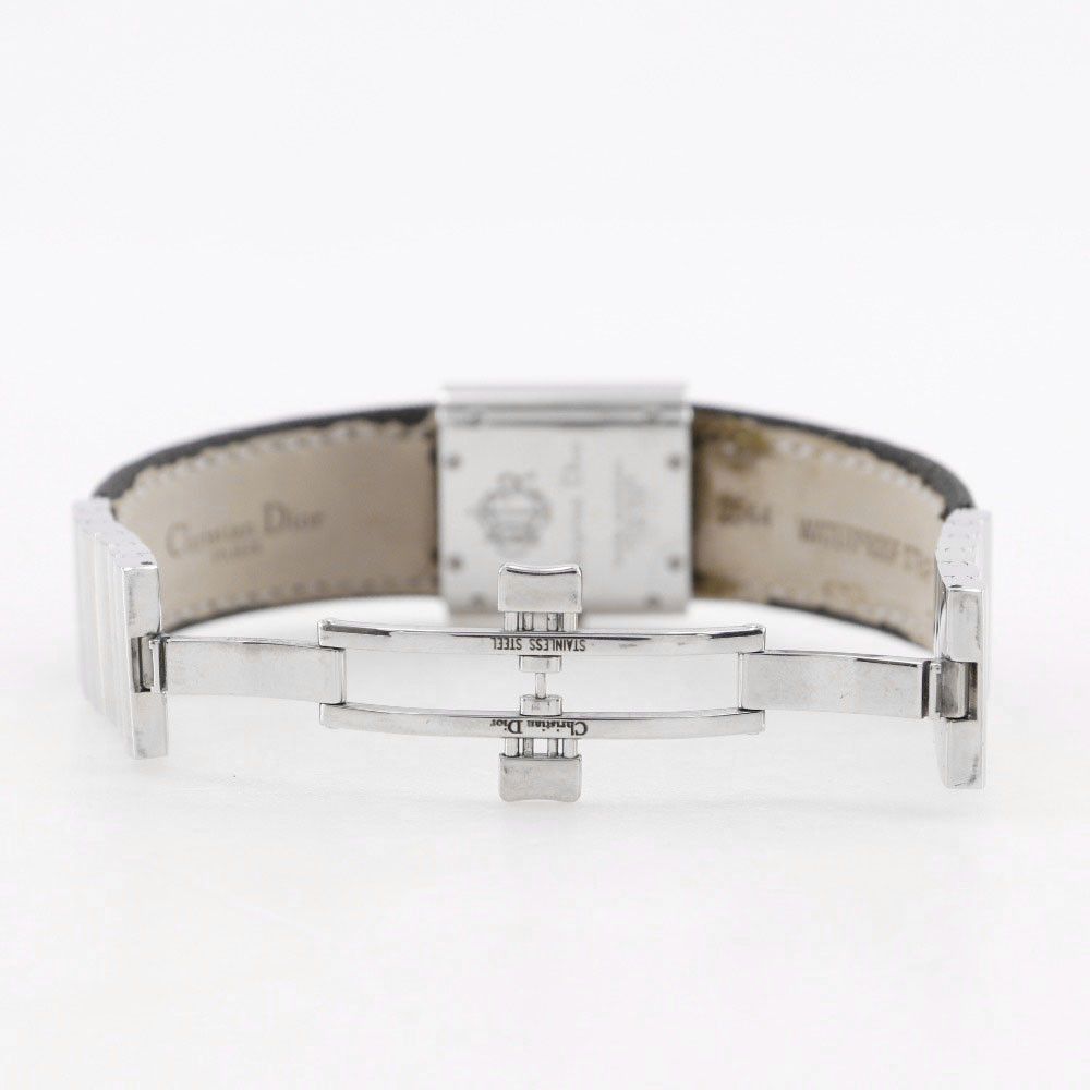 Dior Dior Dior Riva Stainless Steel Watch Metal Quartz D80-100 DUTY FREE for USA Size ONE SIZE - 7 Thumbnail