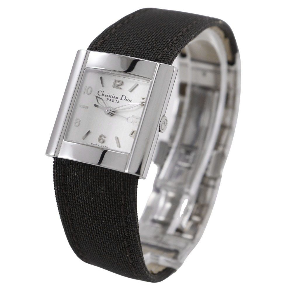 Dior Dior Dior Riva Stainless Steel Watch Metal Quartz D80-100 DUTY FREE for USA Size ONE SIZE - 2 Thumbnail