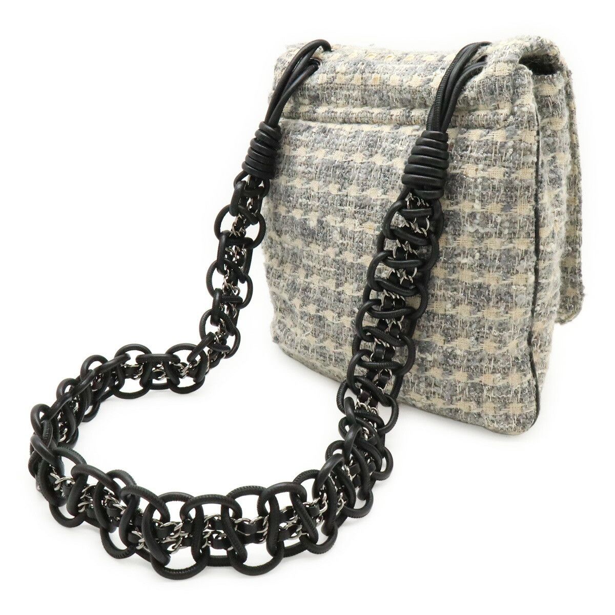 Chanel Chanel Chanel Camellia Tweed Shoulder Bag Leather Crossbody Bag A30216 DUTY FREE for USA Size ONE SIZE - 2 Thumbnail