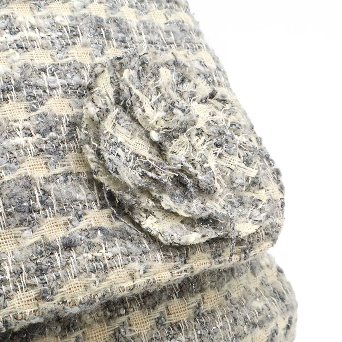 Chanel Chanel Chanel Camellia Tweed Shoulder Bag Leather Crossbody Bag A30216 DUTY FREE for USA Size ONE SIZE - 8 Thumbnail