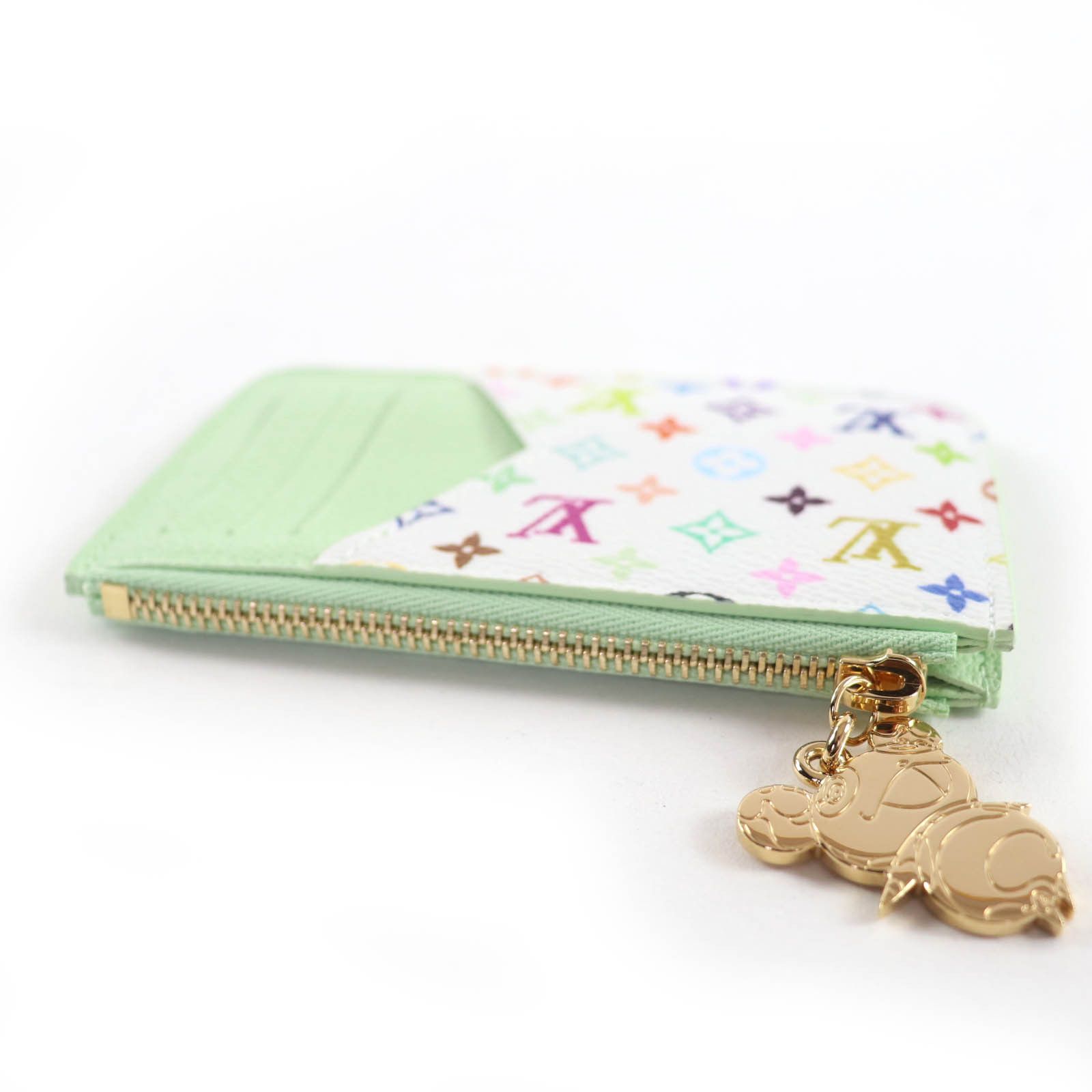 Louis Vuitton Louis Vuitton Louis Vuitton MURAKAMI Porte Cartes Romy Monogram Card Holder Canvas Card Case DUTY FREE for USA Size ONE SIZE - 5 Thumbnail