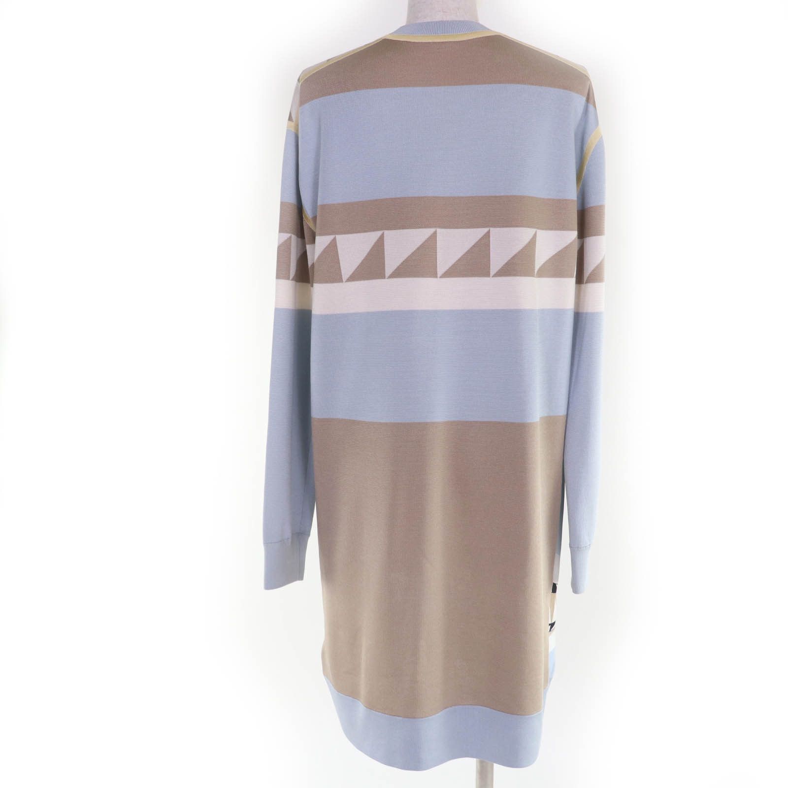 Hermes Hermes Hermès Artistic twill laine silk Dress36 Others Dresses DUTY FREE for USA Size ONE SIZE - 3 Thumbnail