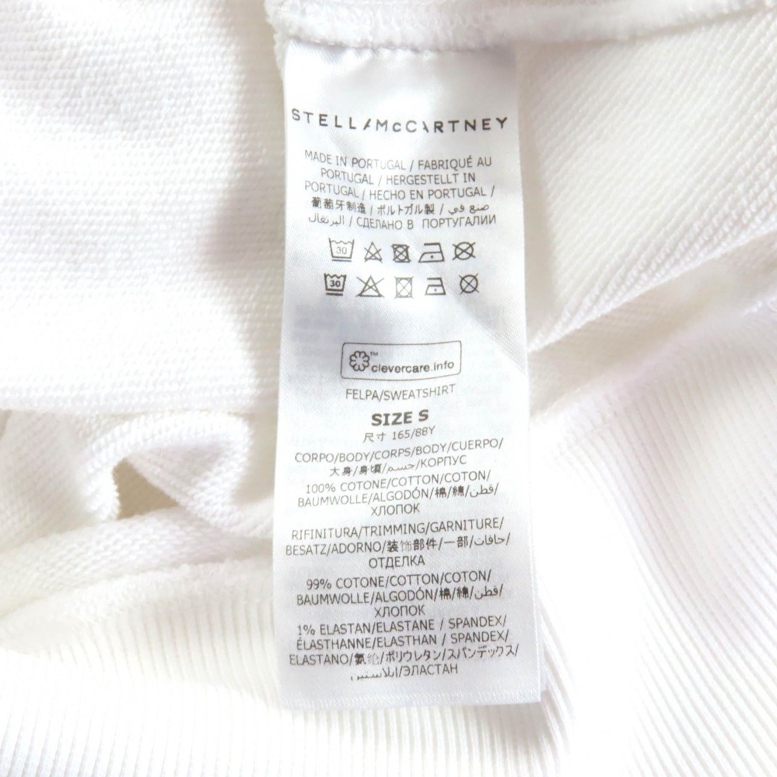 Stella McCartney Stella Mccartney Stella McCartney Record Hoodie Cotton Hoodie Cotton Sweatshirts & Hoodies 6J0251 DUTY FREE for USA Size ONE SIZE - 7 Thumbnail