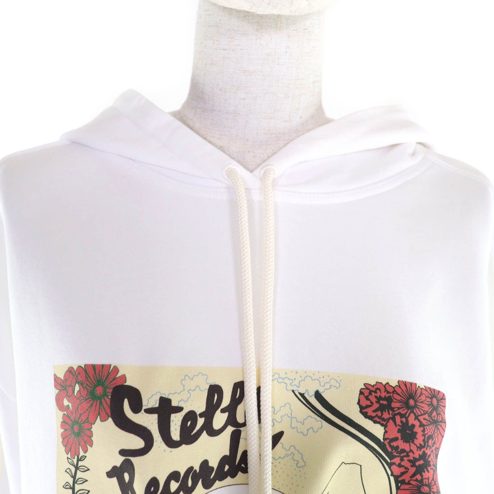Stella McCartney Stella Mccartney Stella McCartney Record Hoodie Cotton Hoodie Cotton Sweatshirts & Hoodies 6J0251 DUTY FREE for USA Size ONE SIZE - 4 Thumbnail