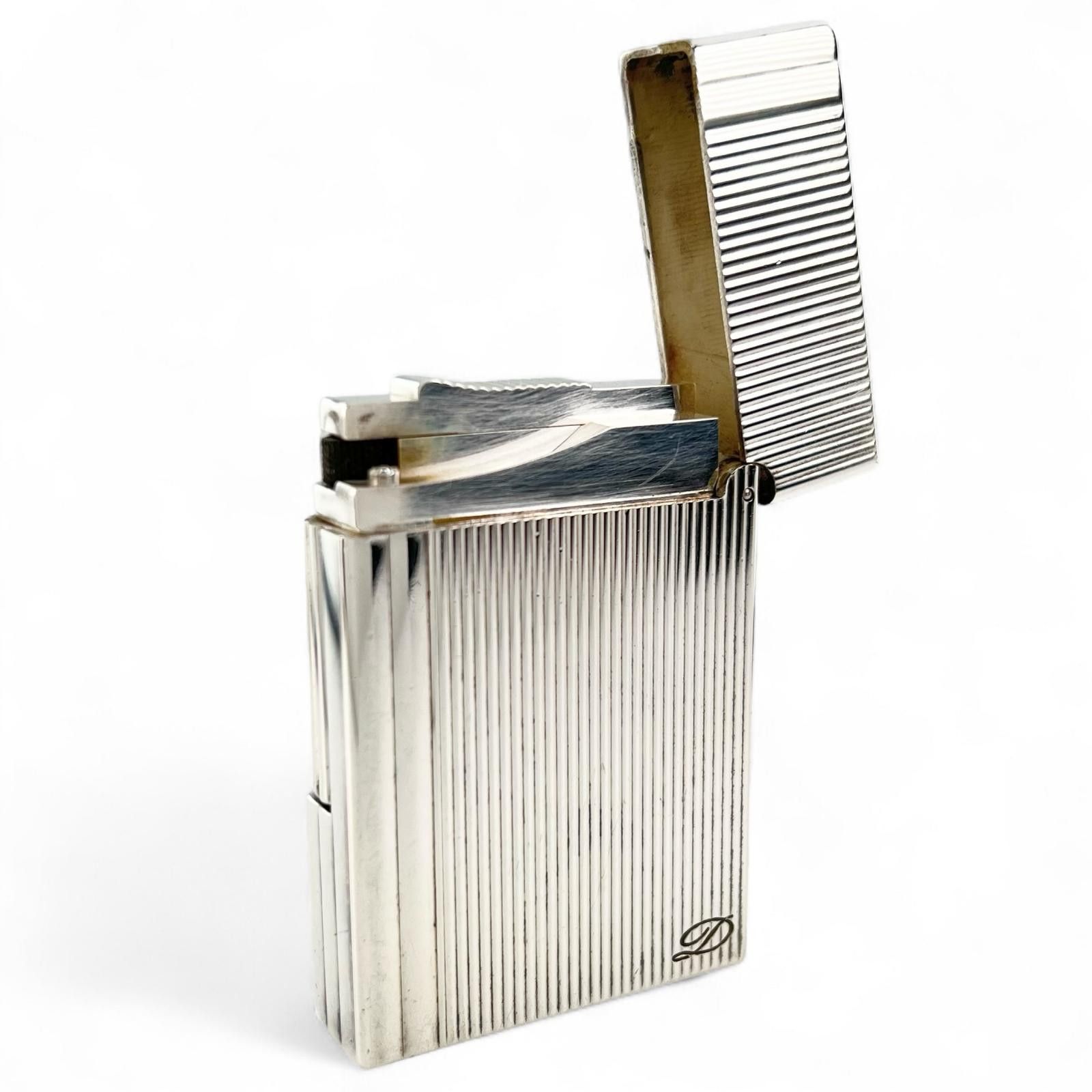 Other Other Dupont Gatsby Stripe Pattern Lighter Metal Lighter DUTY FREE for USA Size ONE SIZE - 6 Thumbnail