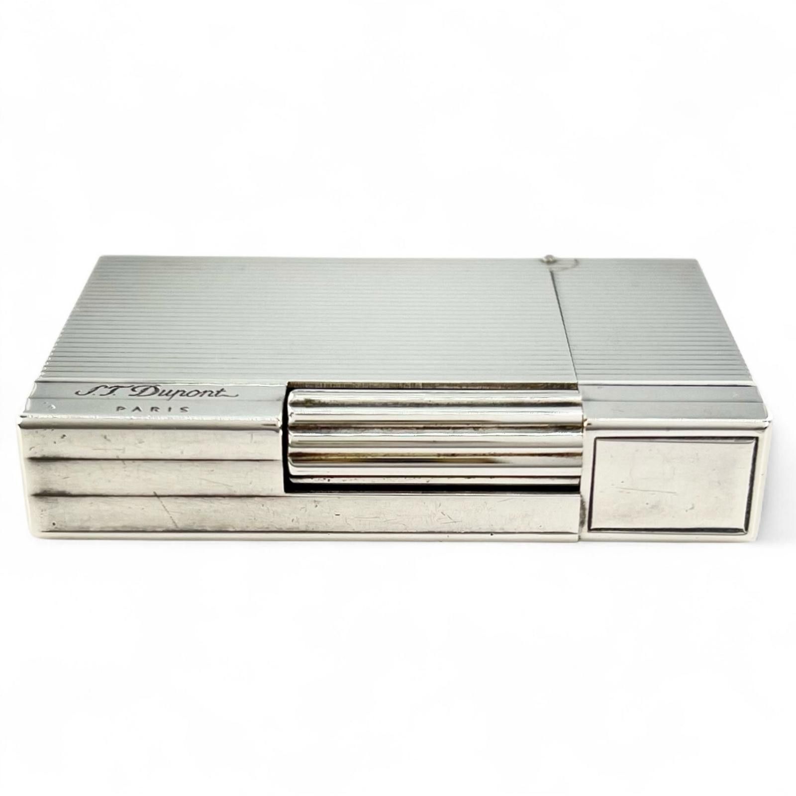 Other Other Dupont Gatsby Stripe Pattern Lighter Metal Lighter DUTY FREE for USA Size ONE SIZE - 4 Thumbnail