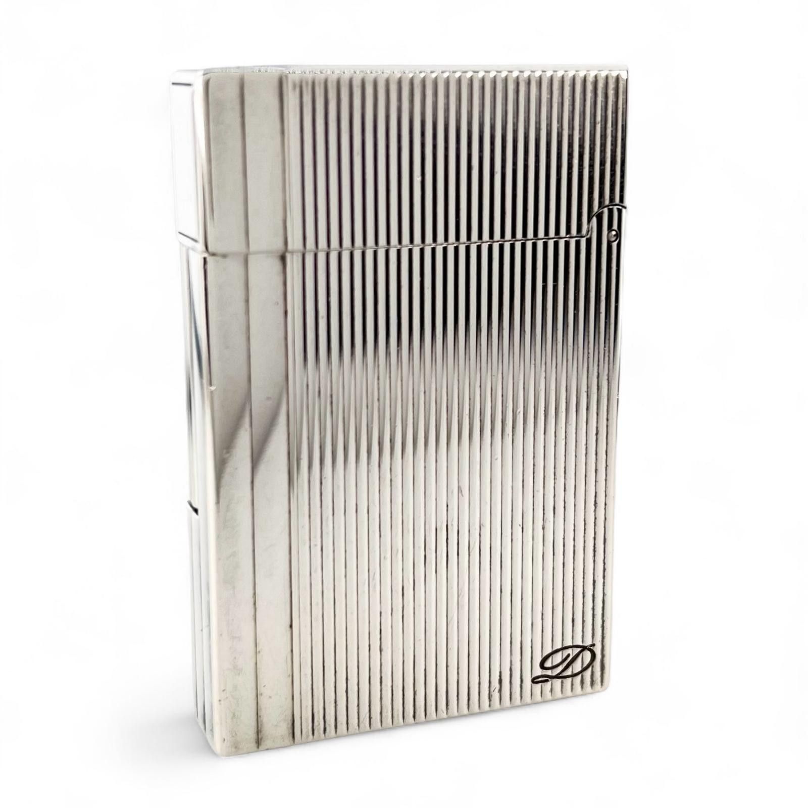 Other Other Dupont Gatsby Stripe Pattern Lighter Metal Lighter DUTY FREE for USA Size ONE SIZE - 3 Thumbnail