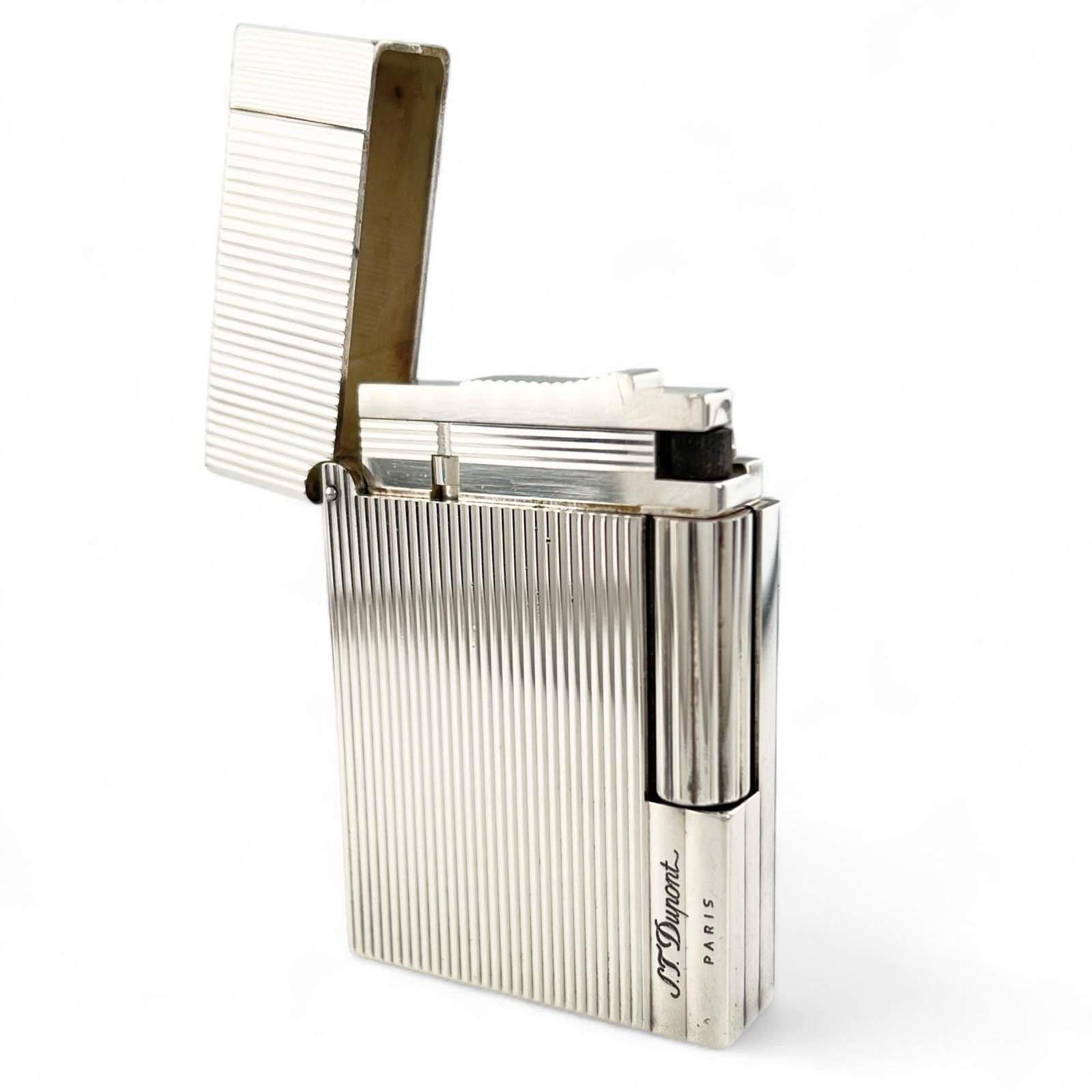 Other Other Dupont Gatsby Stripe Pattern Lighter Metal Lighter DUTY FREE for USA Size ONE SIZE - 5 Thumbnail