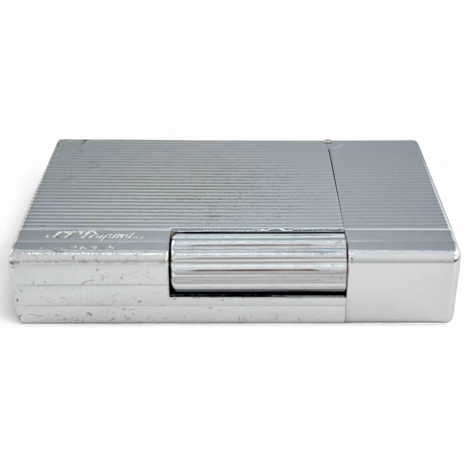 Other Other Dupont Gatsby Stripe Pattern Lighter Metal Lighter DUTY FREE for USA Size ONE SIZE - 4 Thumbnail