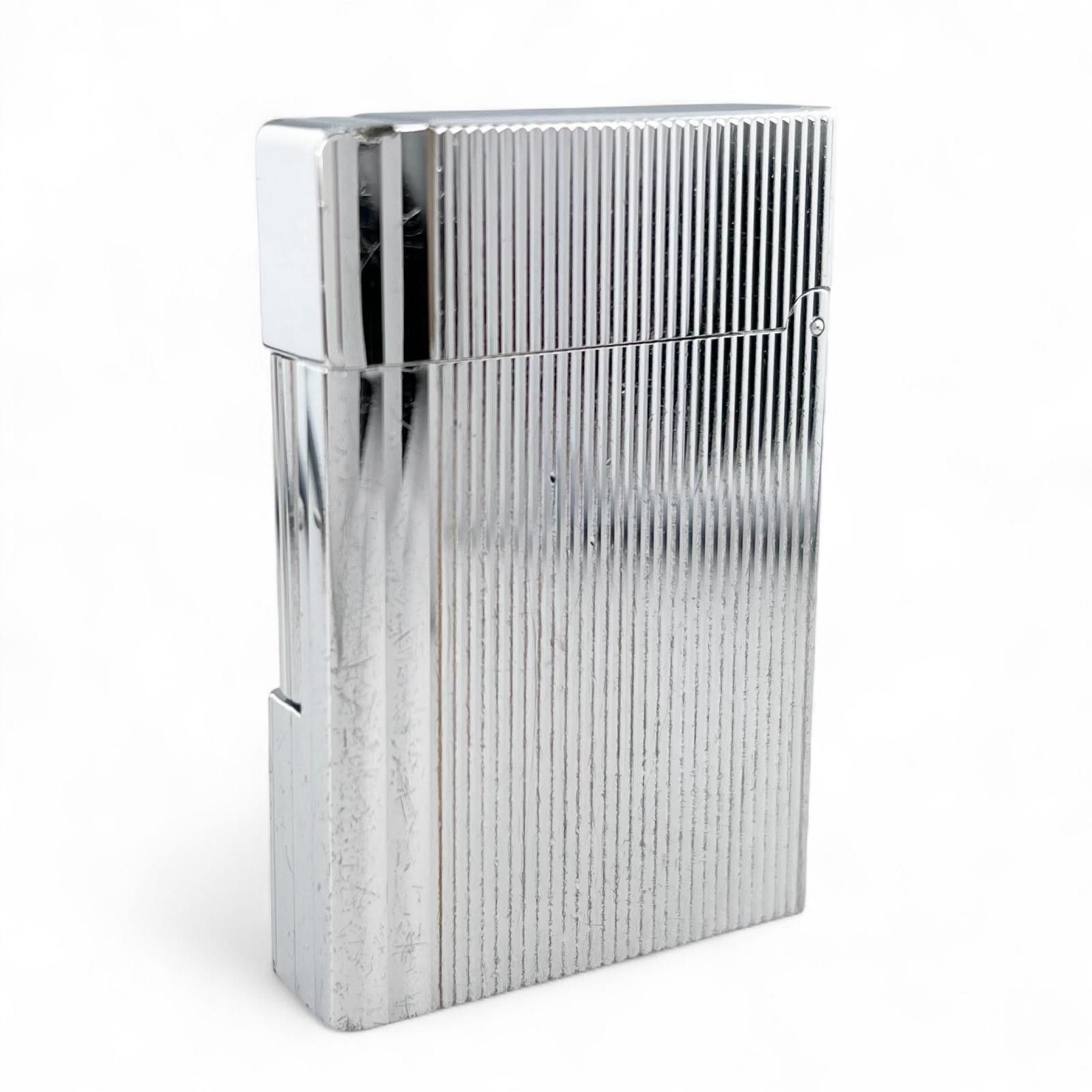 Other Other Dupont Gatsby Stripe Pattern Lighter Metal Lighter DUTY FREE for USA Size ONE SIZE - 3 Thumbnail