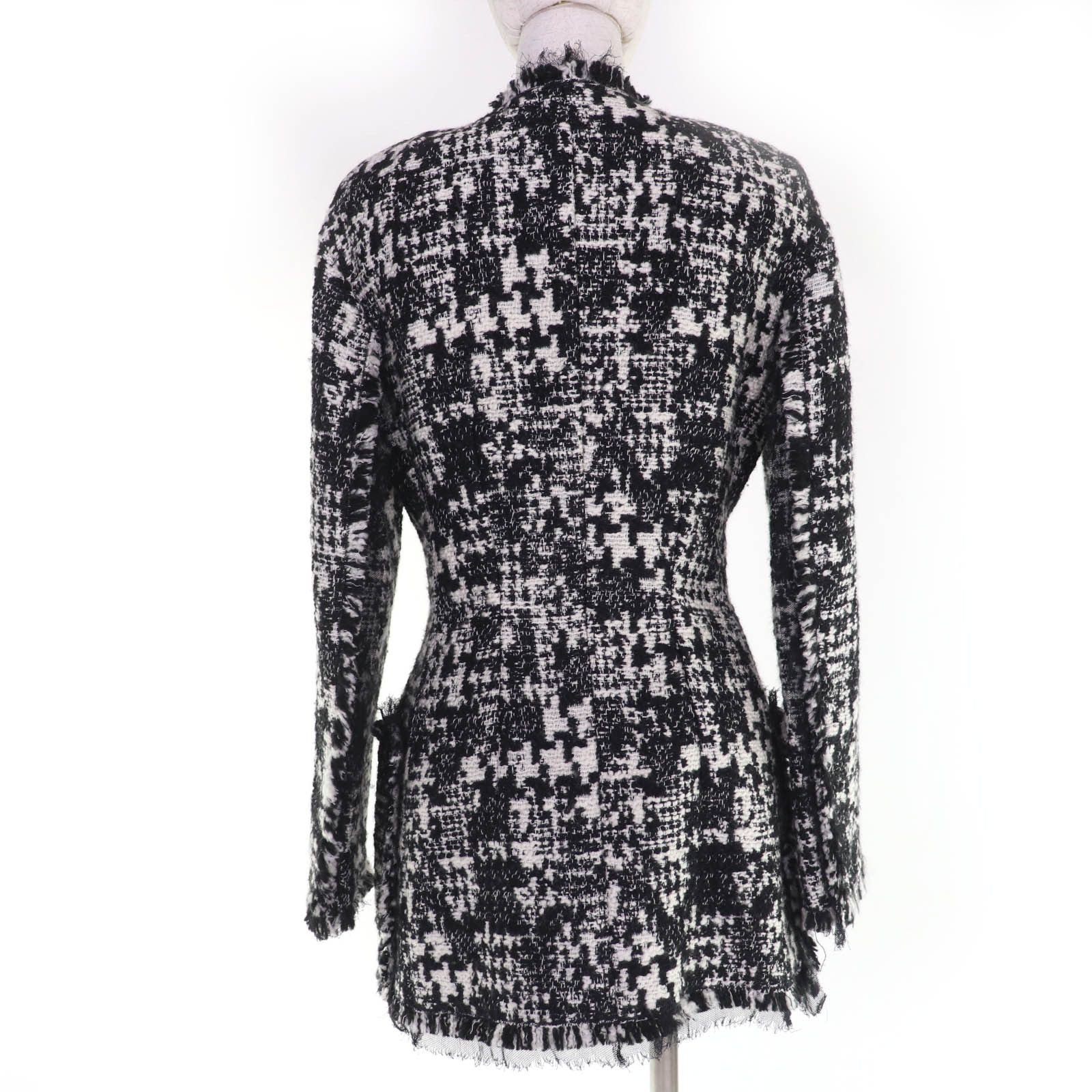 Dolce & Gabbana Dolce & Gabbana Dolce&Gabbana Jeweled Tweed Coat Others Outerwear F28JNZ DUTY FREE for USA Size ONE SIZE - 3 Thumbnail