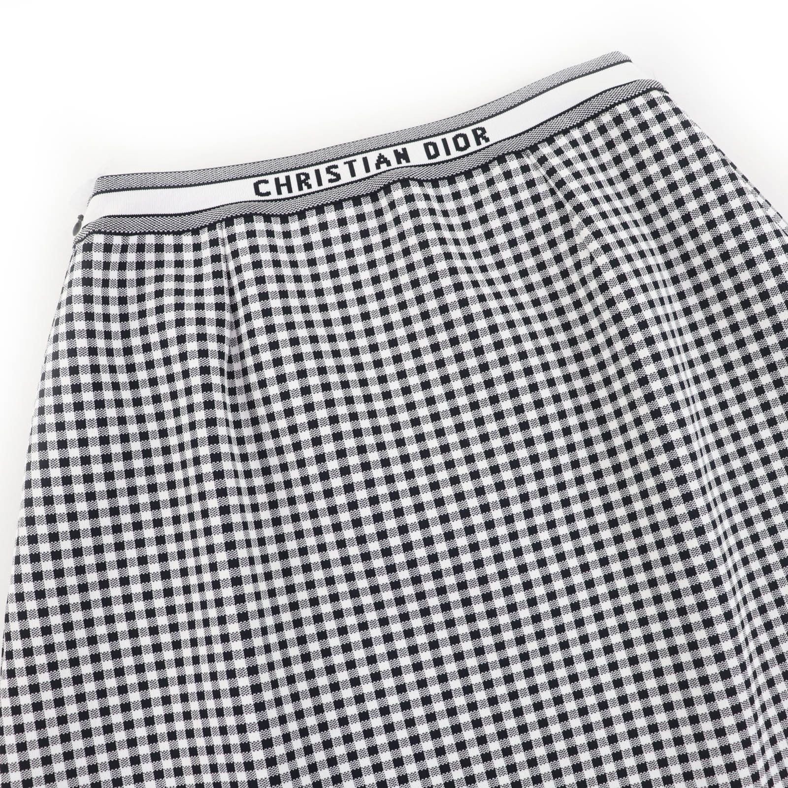 Dior Dior Christian Dior Checkn Dior Gingham Check Skirt Cotton Skirts 344J10AM532 DUTY FREE for USA Size ONE SIZE - 5 Thumbnail