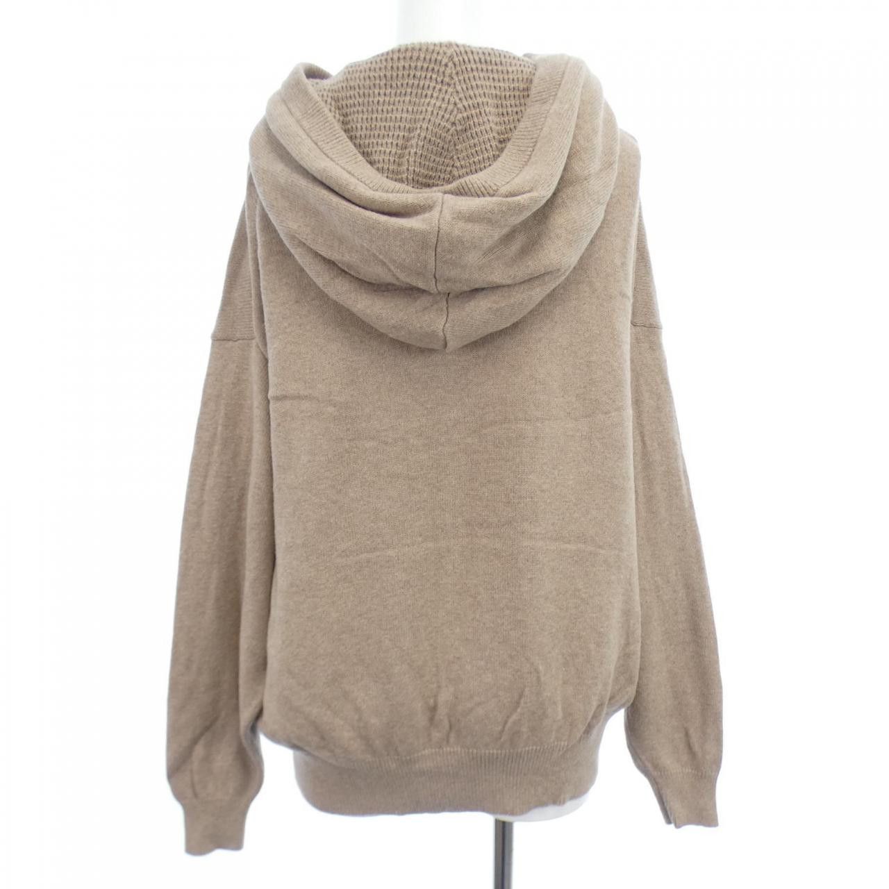 Other Other Crepuscule Cashmere Blend Hoodie Others Sweatshirts & Hoodies DUTY FREE for USA Size ONE SIZE - 2 Thumbnail