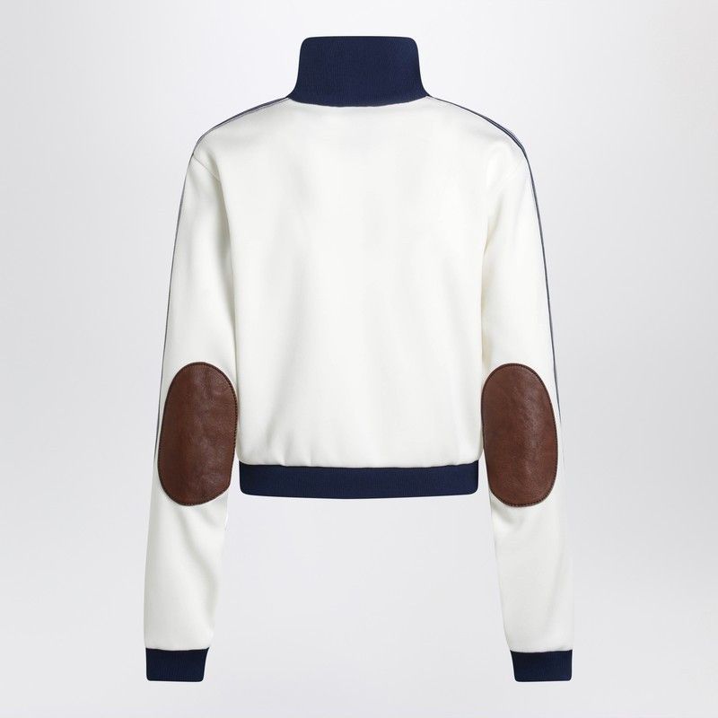 Prada Prada Ivory Technical Fabric Sweatshirt Size M / US 6-8 / IT 42-44 - 2 Thumbnail