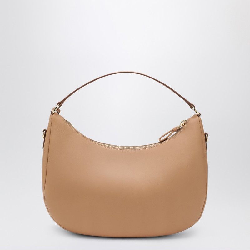 Prada Prada Light Brown Leather Shoulder Bag Size ONE SIZE - 2 Thumbnail