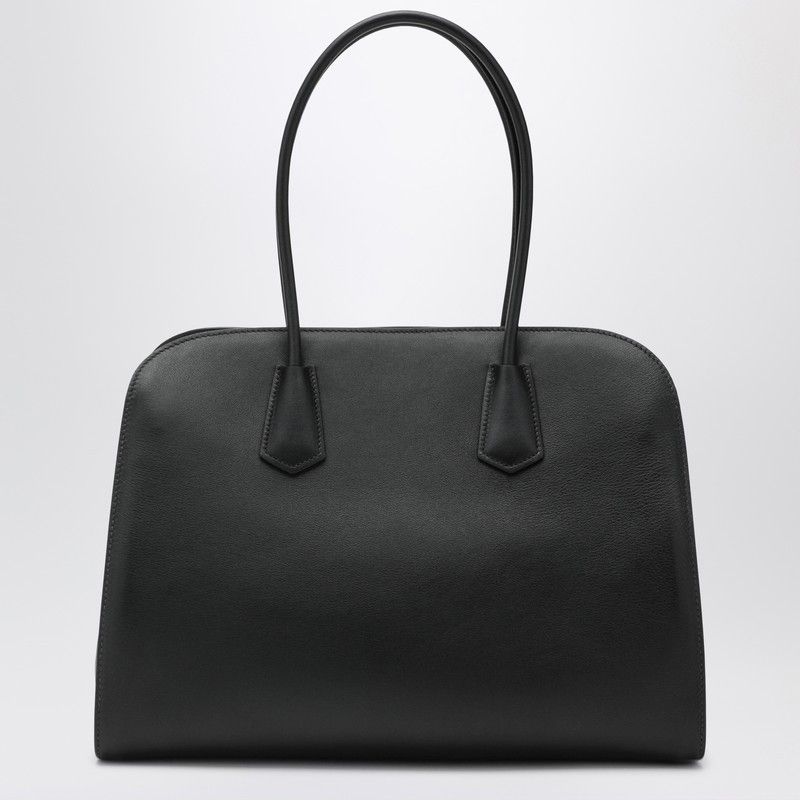 Prada Prada Large Shopping Bag In Black Leather Size ONE SIZE - 2 Thumbnail