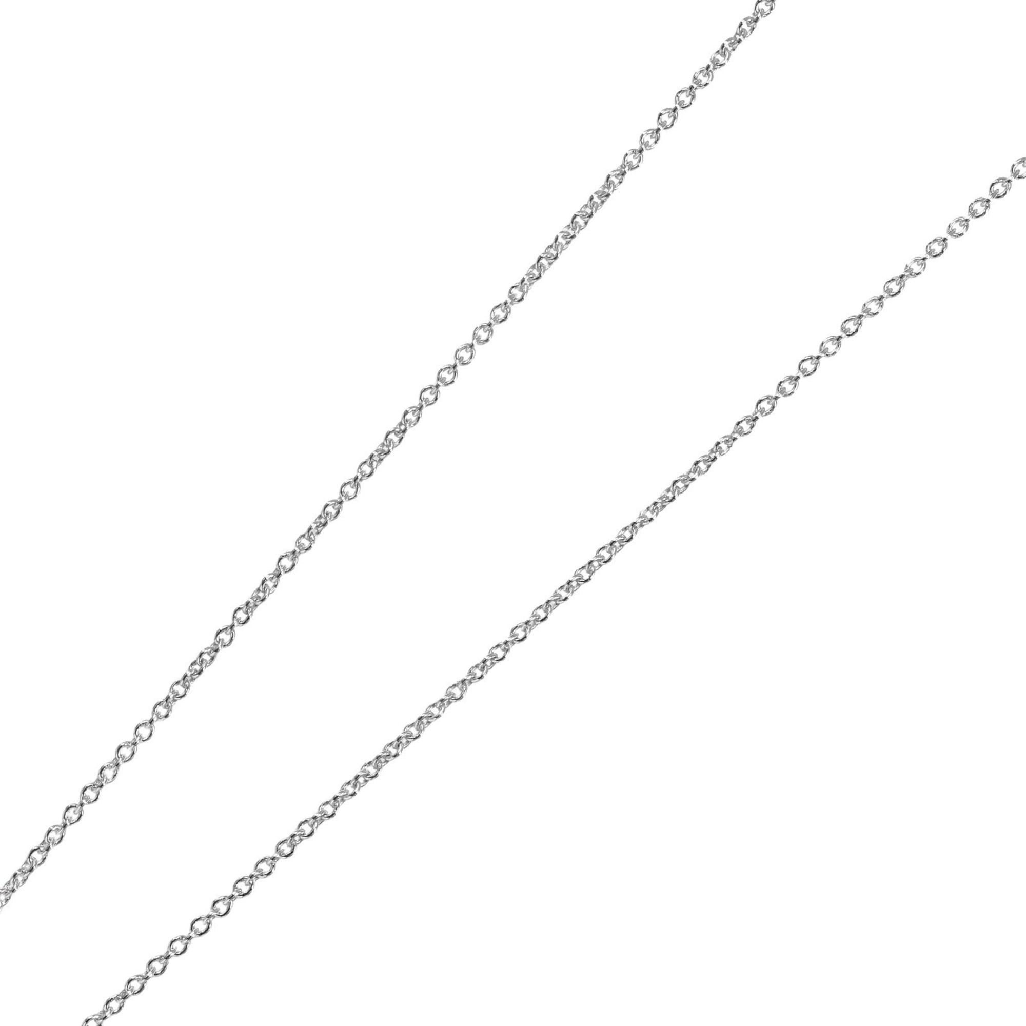 Tiffany & Co. Tiffany & Co. Stencil Cross Necklace, 925 Sterling Silver, Approx. 3.18g, Women's Size ONE SIZE - 4 Thumbnail