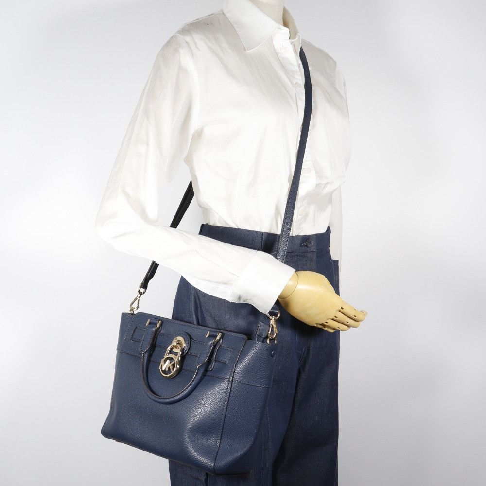 Michael Kors Michael Kors Michael Kors Hamilton Leather 2way Bag Leather Handbag DUTY FREE for USA Size ONE SIZE - 19 Thumbnail