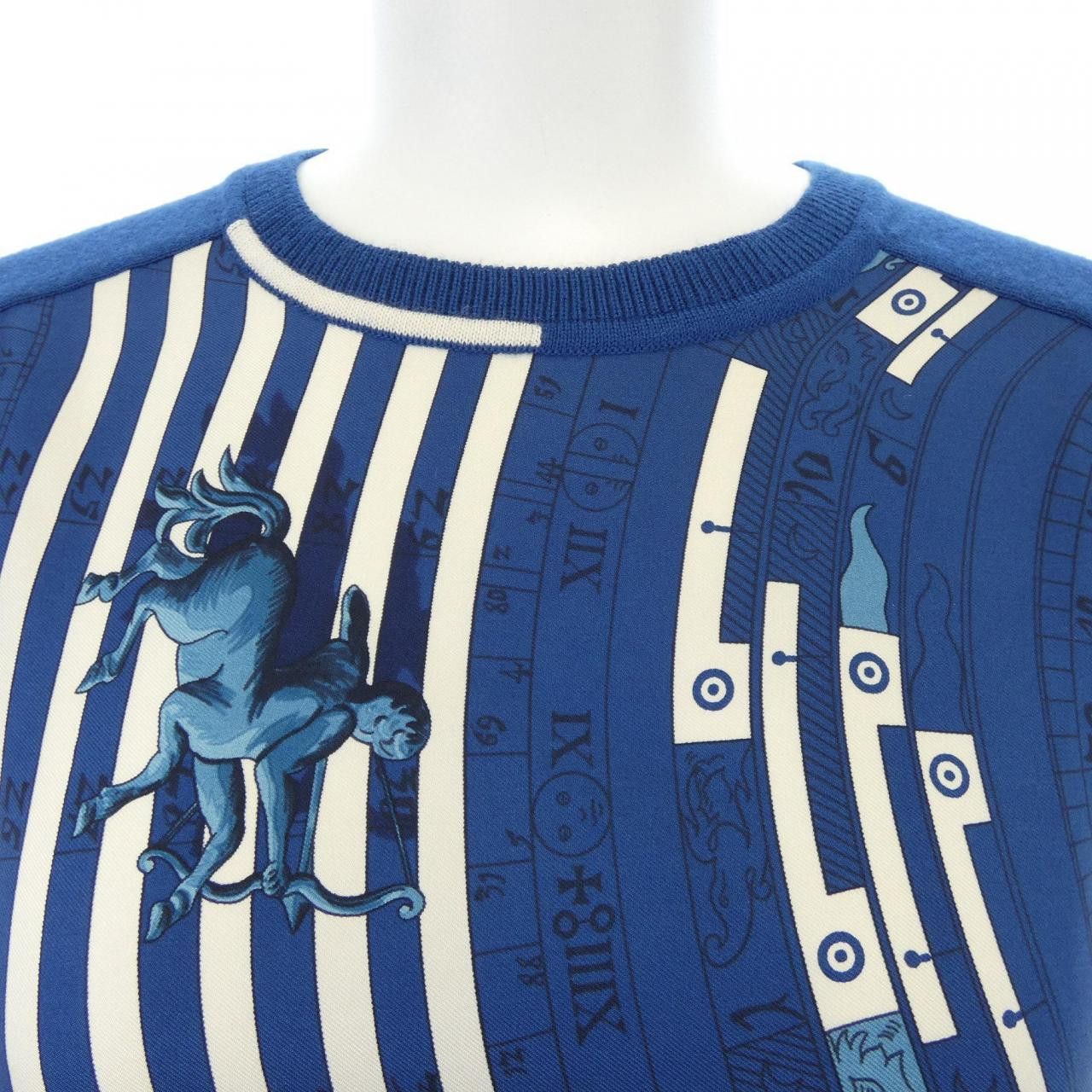 Hermes Hermes Hermès DIES ET HORE Twillene Top Others Tops DUTY FREE for USA Size ONE SIZE - 5 Thumbnail