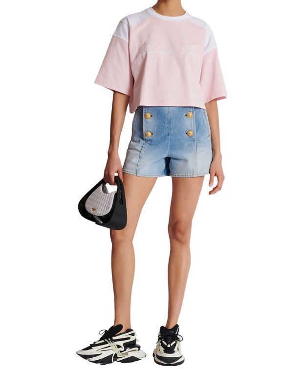Balmain Denim shorts Size 24" / US 00 / IT 34 - 7 Thumbnail
