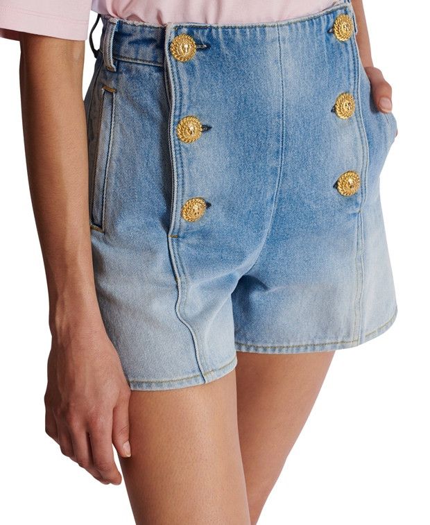 Balmain Denim shorts Size 24" / US 00 / IT 34 - 6 Thumbnail