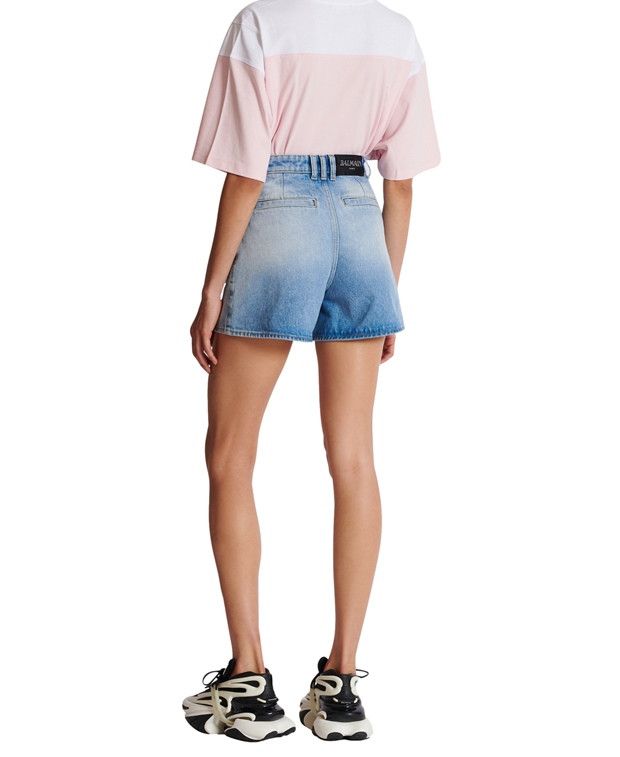 Balmain Denim shorts Size 24" / US 00 / IT 34 - 3 Thumbnail