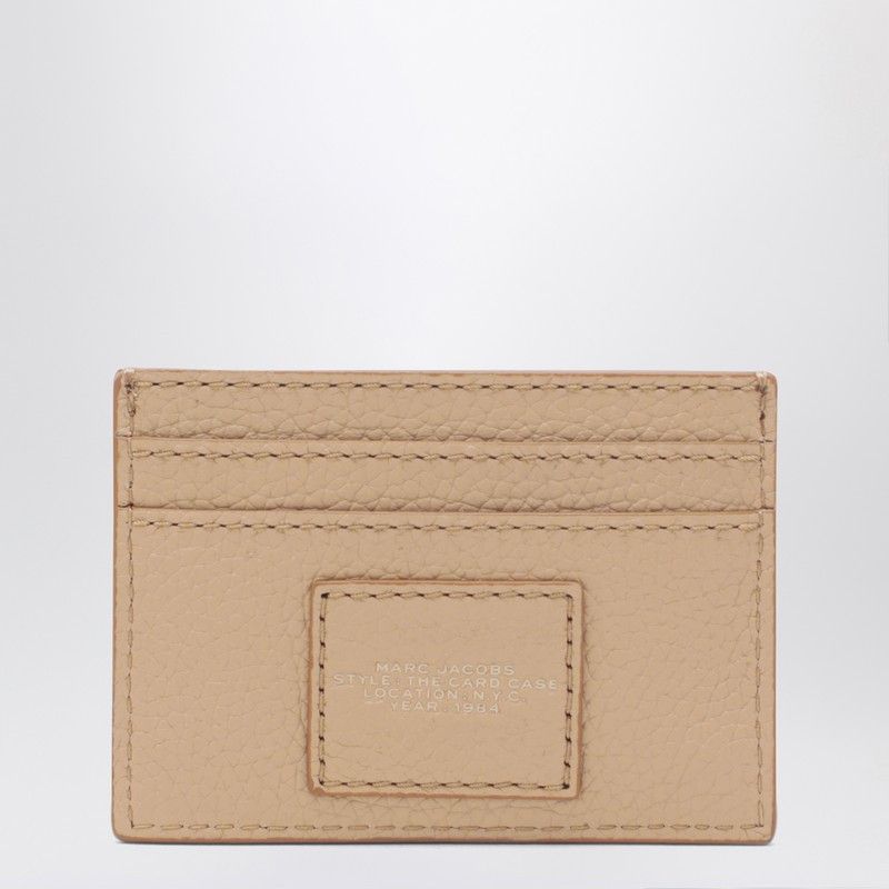 Marc Jacobs Marc Jacobs Camel Full-Grain Leather Cardholder Size ONE SIZE - 2 Thumbnail
